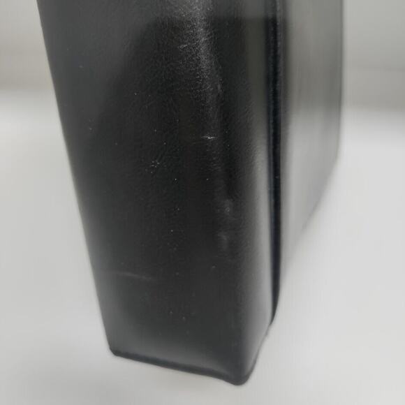 Franklin Planner Leather Nylon Padfolio Organizer w/Handles Black 7 Ring 13 x 11 - Picture 11 of 16